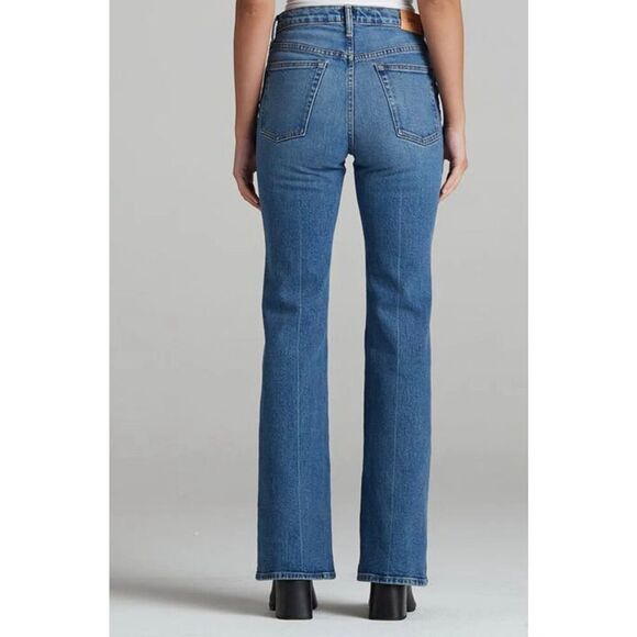 Edwin USA High Rise Ryder Bootcut Flare‎ Jeans Solstice Size 26 NWOT - Picture 5 of 12